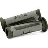 Griffgummi A350 grau/grün für Motorräder 22 / 26 mm offen