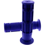 Blue ATV Grips Domino 22/22 mm Closed