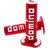 Griffgummi A360 rot/weiß für Mopeds D.22/26mm geschlossen
