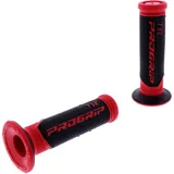 ProGrip Griffgummi 732 schwarz/rot D.22/25mm für Motorräder