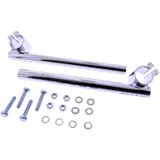 Chrome Steel Clip-On Handlebar 22 mm