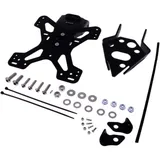 Licence plate holder EVOTECH black for: Triumph Street Triple