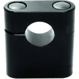 Klemmsatz für 22 mm Lenker schwarz 30 mm hoch