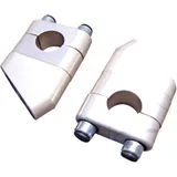 Klemmsatz Lenkererhöhungen silber 22 mm 41 mm Höhe 34
