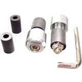 Mini Handlebar Ends Aluminium Silver 17/13 mm for Motorcycles