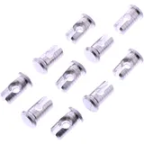 Aufnahme für Lötnippel JMP – 4 mm Bohrung, 16 mm Länge