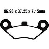 Brake pads std EBC fa453tt for: Linhai ATV, Goon, Muddy, Goes G