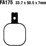 Brake pad standard ebc FA175
