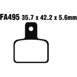 Brake pads std EBC fa495 alternative: 7870153 for: Beta Evo