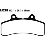 Brake pad semi - sinter v EBC fa210V for: Buell M2, S1, S3