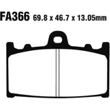 Sinter Brake Pads Double-H EBC for Motorcycles