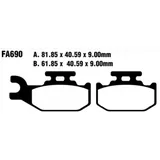 Brake pads sint r ebc