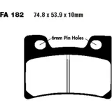Sinter Brake Pads Double-H for Motorcycles 7320129