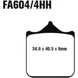 Bremsklotz Sinter GPFAX EBC Alternative: 7870298 passend für: Triumph Speed Triple, Street Scrambler, Street Twin