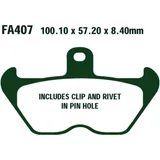 Brake pads sintered epfa EBC epfa407hh for: BMW R, K, K1