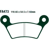 EBC Brake Pads STD for Motorcycles 7323389