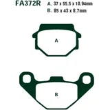 Bremsklotz Standard EBC passend für: Suzuki LT - A, LT - F 7326400