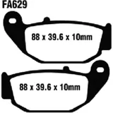 Brake pads sintered r EBC fa629R mx for: Honda CRF, MSX, Orcal SK01