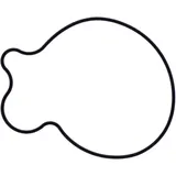Water pump cover gasket original spare part for: Honda CB, CBR
