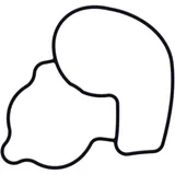 Water pump cover gasket oe spare part 1109174