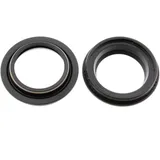 Fork dust cap kit JMP 37X50. 3X6/13. 1 NOK for: Honda CB, CRF, CBR, Kawasaki Ninja, GPZ, ER