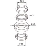 Head bearing kit 6037