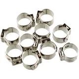 Stainless Steel Band Clamps 10 PCS