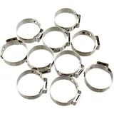 BAND CLAMP 22.4 JMP STAINLESS STEEL 7MM - 10 PCS