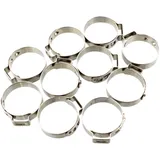 Lochbandklemmen 25.0 JMP Edelstahl 7 mm - 10 Stück