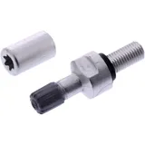 Valve Straight Schrader for TPMS 11.5mm Silver