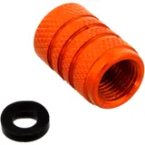 Ventilkappe Alu orange für Motorräder