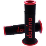 Griffgummi A450 schwarz/rot für Motorrad
