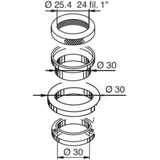 Head bearing kit 6042