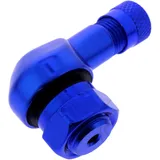 Aluminium Angle Valve JMP Blue 11.3mm for Motorcycles