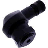 Aluminium Ventil gewinkelt schwarz 11.3 mm für Motorräder
