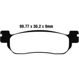 Bremsklotz Standard EBC passend für: Yamaha YP