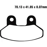 Brake pads carbon scooter EBC sfac306 for: SYM Joyride, VS, RS