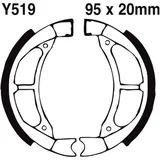 Brake shoes with spring EBC for: Yamaha EC - 03, CY, YJ