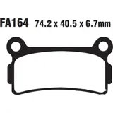 Brake pads std ebc FA164