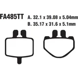 Brake pads std ebc FA485TT