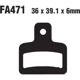 Brake pads std ebc FA471