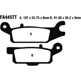 Bremsklotz Standard EBC passend für: Yamaha YFM 7370063