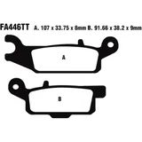 Bremsklotz Standard EBC passend für: Yamaha YFM 7370064