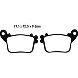 Bremsklotz Semi - Sinter V EBC passend für: Kawasaki ZX - 10R, ZX - 6R, ZX - 10RR