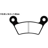 EBC Semi-Sinter Brake Pads for Cruiser and Touring Bikes 7370084