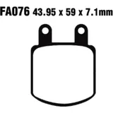 EBC Brake Pads STD for Motorcycles 7370166