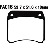 Brake pad sinter gpfa EBC gpfax016hh for: Triumph T (140, 150, 160), TR7, TR65