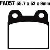 Brake pad semi - sinter v EBC fa057V for: BMW R