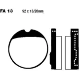 Brake pad semi - sinter v EBC fa013V for: Honda CB, CJ