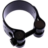 Exhaust Clamp 38mm Black for Motorcycle